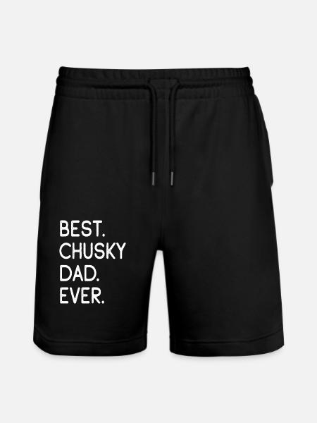 Chusky - Stanley/Stella Trainer Unisex Organic Jogging Shorts - black