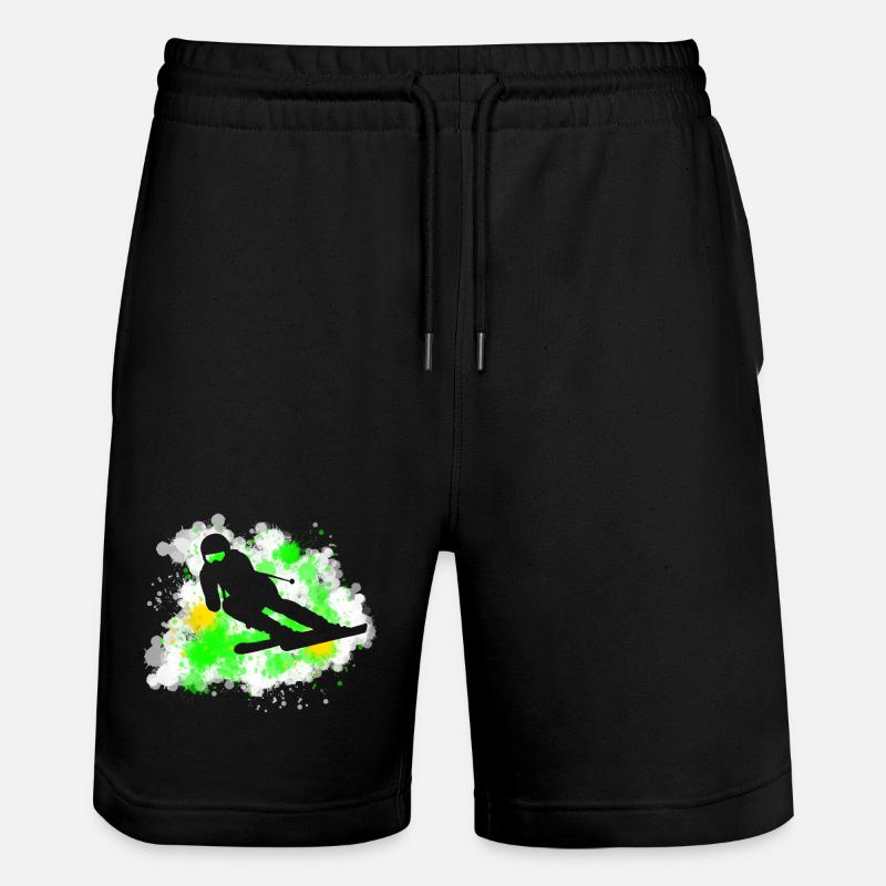 Ski - Short de jogging bio TRAINER Stanley/Stella unisexe - noir