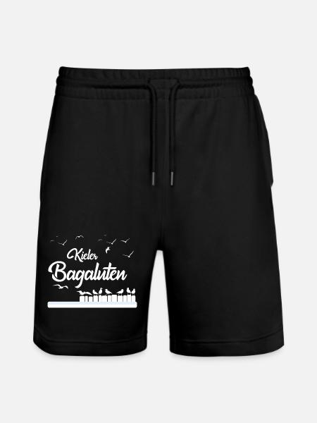 Kieler Bagaluten - Stanley/Stella Unisex Bio Joggingshorts Trainer  - Schwarz