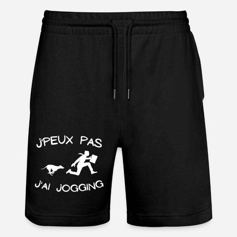jogging, footing, running - Short de jogging bio TRAINER Stanley/Stella unisexe - noir