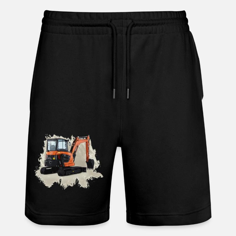 -pelles - Short de jogging bio TRAINER Stanley/Stella unisexe - noir