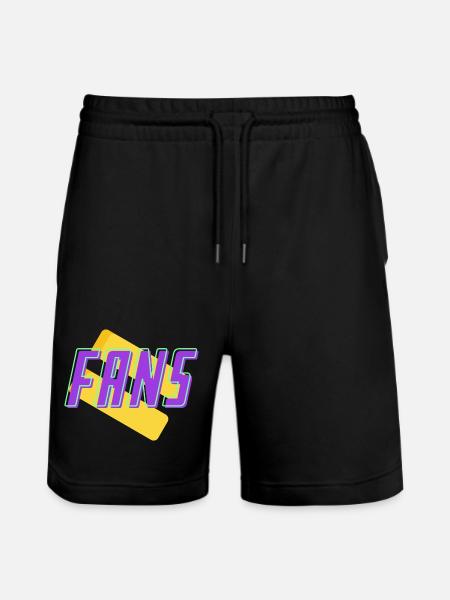 fans - Short de jogging bio TRAINER Stanley/Stella unisexe - noir