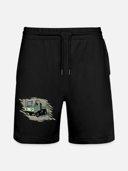 MULTICAR M24 GDR Truck - Stanley/Stella Trainer Unisex Organic Jogging Shorts - black