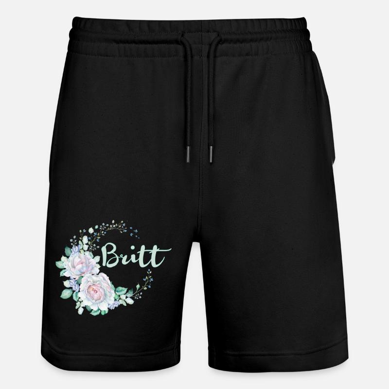 Pour Britt - Short de jogging bio TRAINER Stanley/Stella unisexe - noir