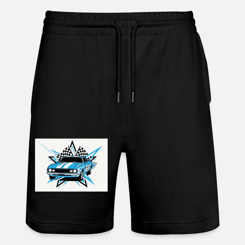 Course rétro - Short de jogging bio TRAINER Stanley/Stella unisexe - noir