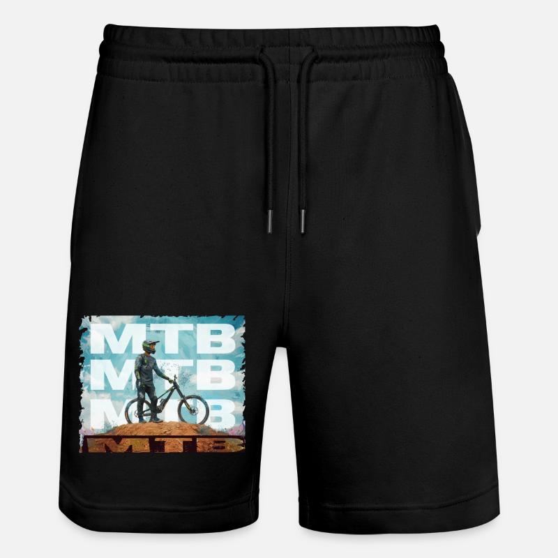 VTT - Short de jogging bio TRAINER Stanley/Stella unisexe - noir