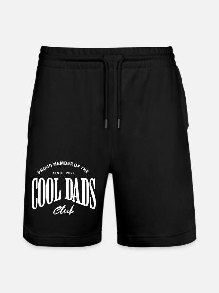 Cool Dads Club 2027 - Stanley/Stella Unisex Bio Joggingshorts Trainer - Schwarz