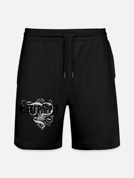 NP_Logo_1c_Hintergrund_Transpartent - Stanley/Stella Unisex Bio Joggingshorts Trainer  - Schwarz