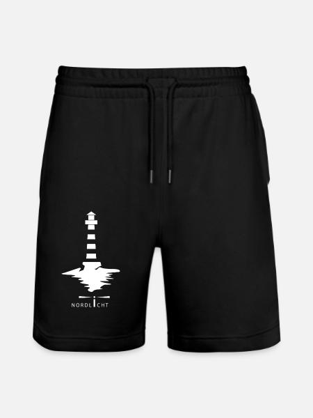 Lighthouse - Stanley/Stella Unisex Bio Joggingshorts Trainer - Schwarz