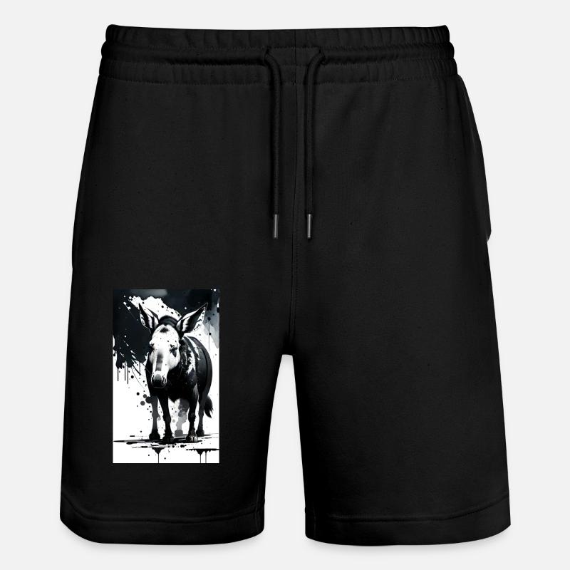 Mignon Aardvark - Short de jogging bio TRAINER Stanley/Stella unisexe - noir