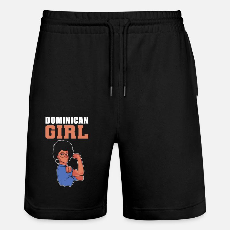 Afro Latina - Stanley/Stella Unisex Bio Joggingshorts Trainer  - Schwarz