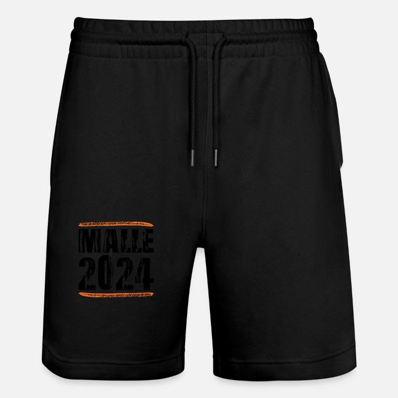 Devis Malle 2024 - Short de jogging bio TRAINER Stanley/Stella unisexe - noir