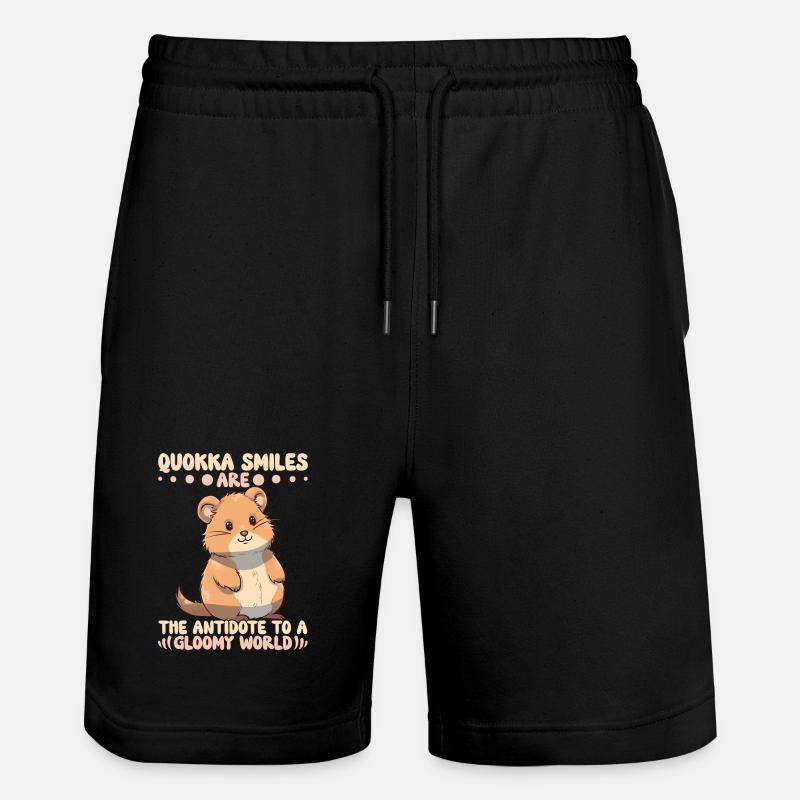 Le rire quokka est l'antidote - Short de jogging bio TRAINER Stanley/Stella unisexe - noir