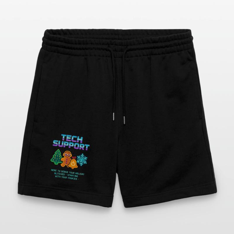 Funny Technical Support Debug Christmas Stanley/Stella Trainer Unisex Organic Jogging Shorts