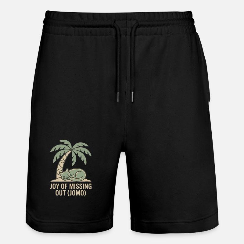 Jomo - Short de jogging bio TRAINER Stanley/Stella unisexe - noir