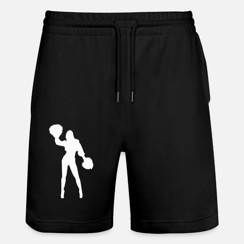 cheerleading - Short de jogging bio TRAINER Stanley/Stella unisexe - noir