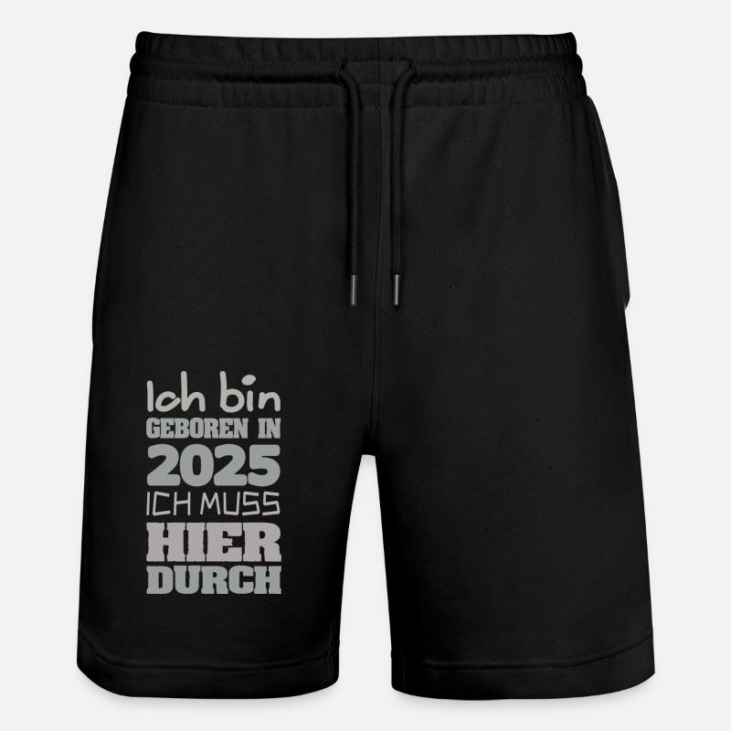 Bin 2025 - Stanley/Stella Unisex Bio Joggingshorts Trainer  - Schwarz