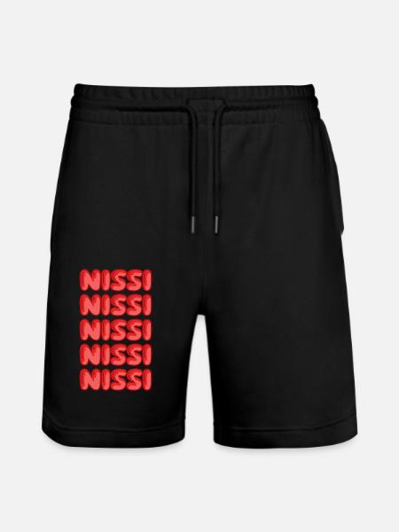 Travel Nissi - Stanley/Stella Trainer Unisex Organic Jogging Shorts - black