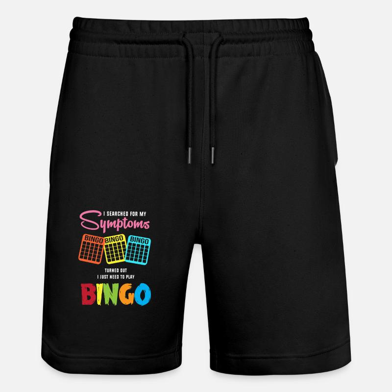 Bingo - Short de jogging bio TRAINER Stanley/Stella unisexe - noir