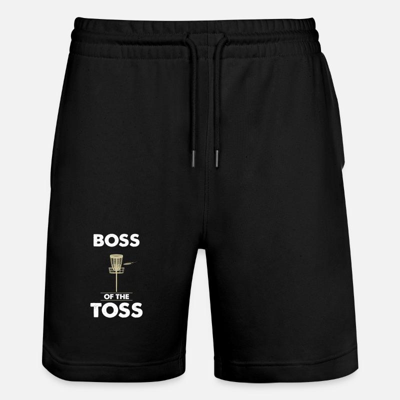 Disc Golf - Stanley/Stella Unisex Bio Joggingshorts Trainer  - Schwarz