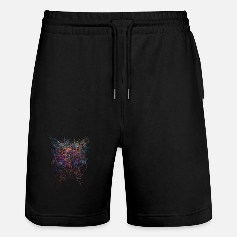 Sci-Fi Horror Design - Stanley/Stella Unisex Bio Joggingshorts Trainer  - Schwarz