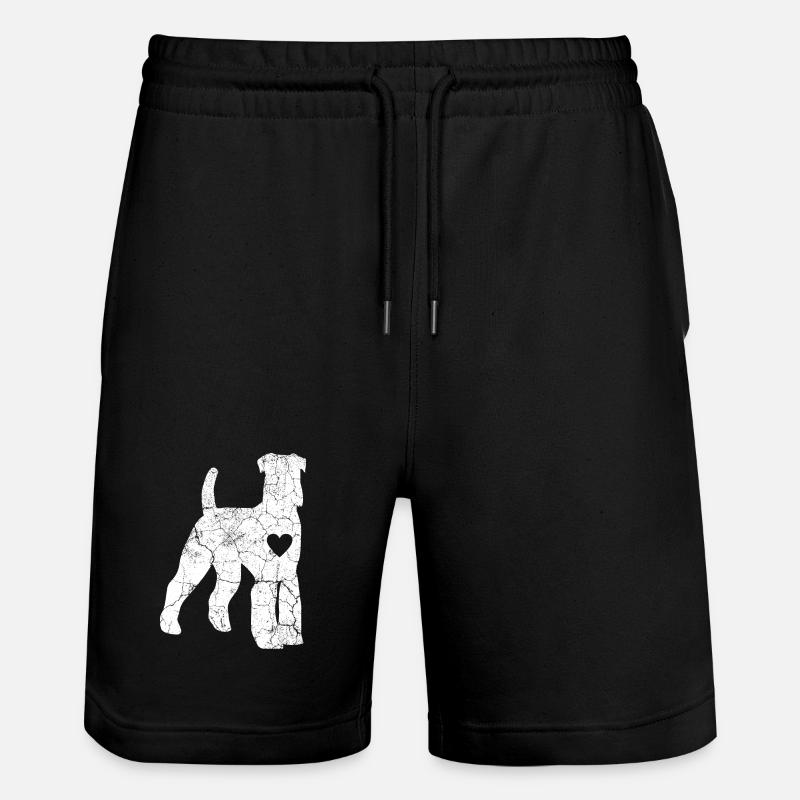 Chien Schnauzer - Short de jogging bio TRAINER Stanley/Stella unisexe - noir