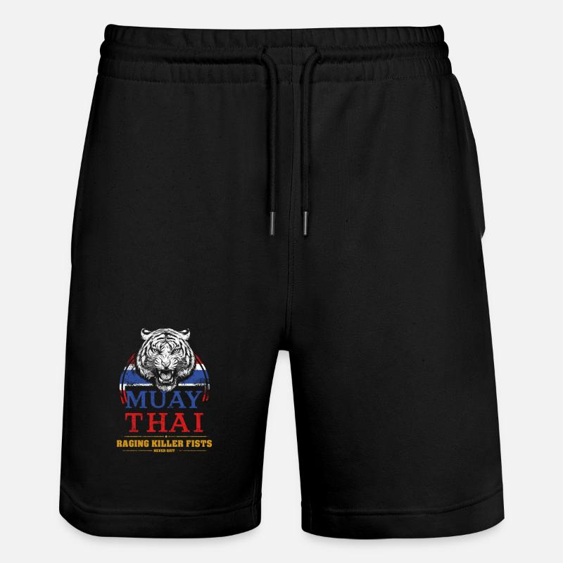 Muay Thai du tigre - Short de jogging bio TRAINER Stanley/Stella unisexe - noir