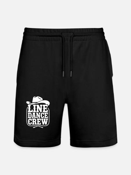 Line Dance Crew Western Logo - Stanley/Stella Unisex Bio Joggingshorts Trainer - Schwarz