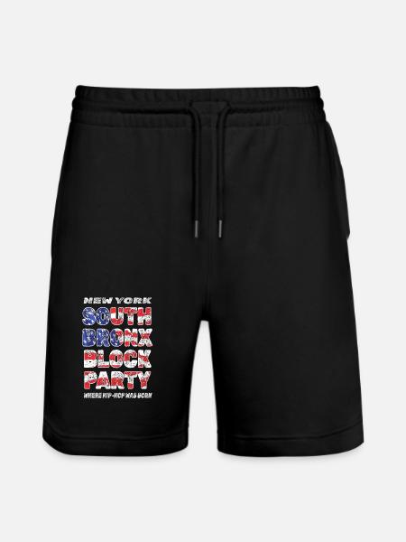 The Birth Of Hip-Hop - Stanley/Stella Unisex Bio Joggingshorts Trainer - Schwarz