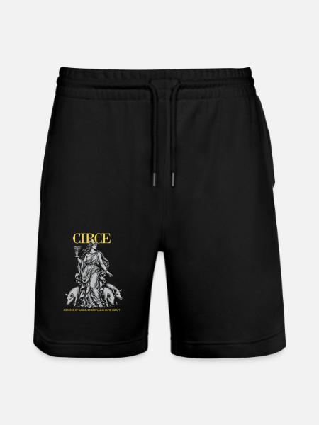 Circe - Goddess of Magic and Witchcraft - Stanley/Stella Trainer Unisex Organic Jogging Shorts - black