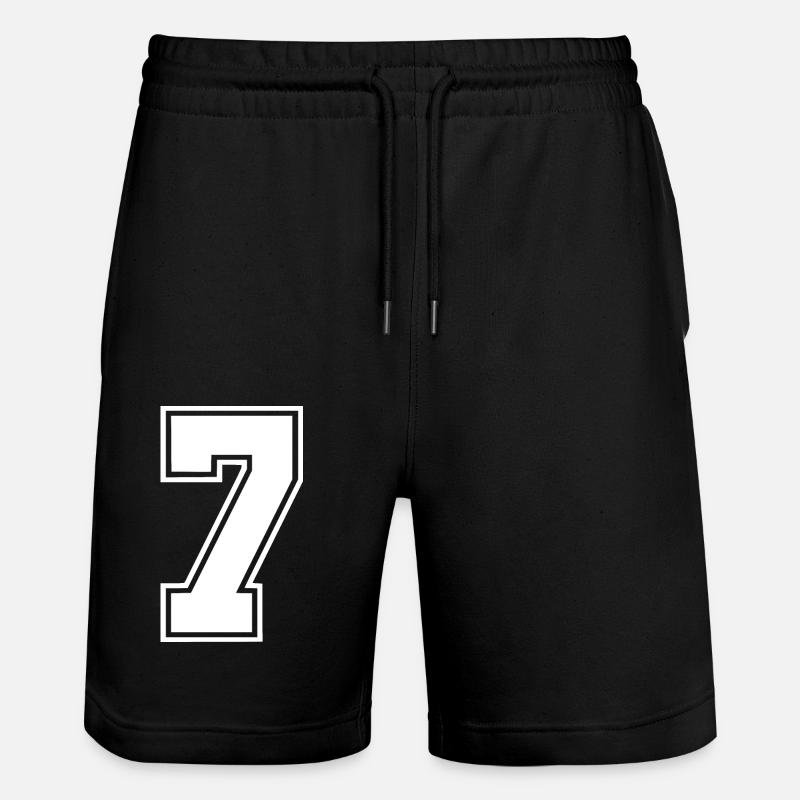 7 - Short de jogging bio TRAINER Stanley/Stella unisexe - noir