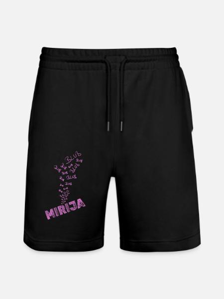 Water Mirija - Stanley/Stella Trainer Unisex Organic Jogging Shorts - black