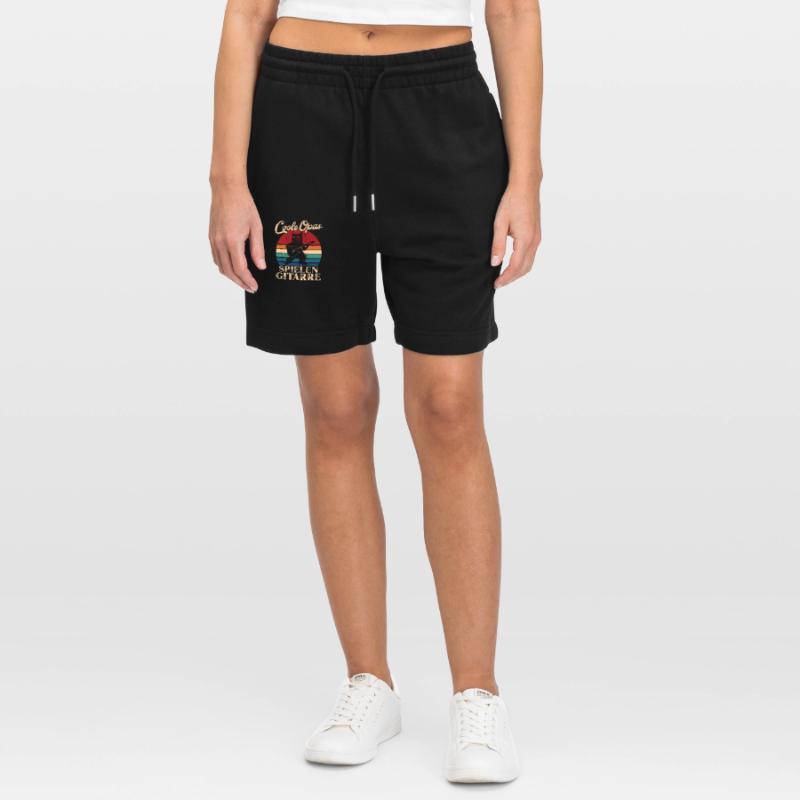 Cool Papy Jouant De La Guitare Rétro Papy Short de jogging bio TRAINER Stanley/Stella unisexe