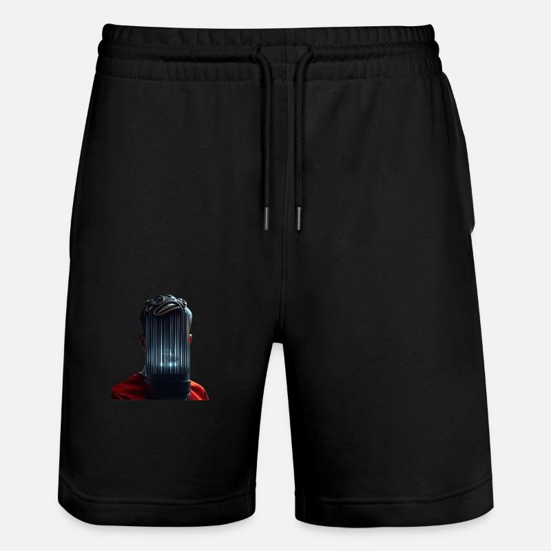 L’homme et la machine - Short de jogging bio TRAINER Stanley/Stella unisexe - noir