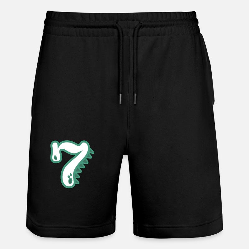 Numéro 7 - Short de jogging bio TRAINER Stanley/Stella unisexe - noir