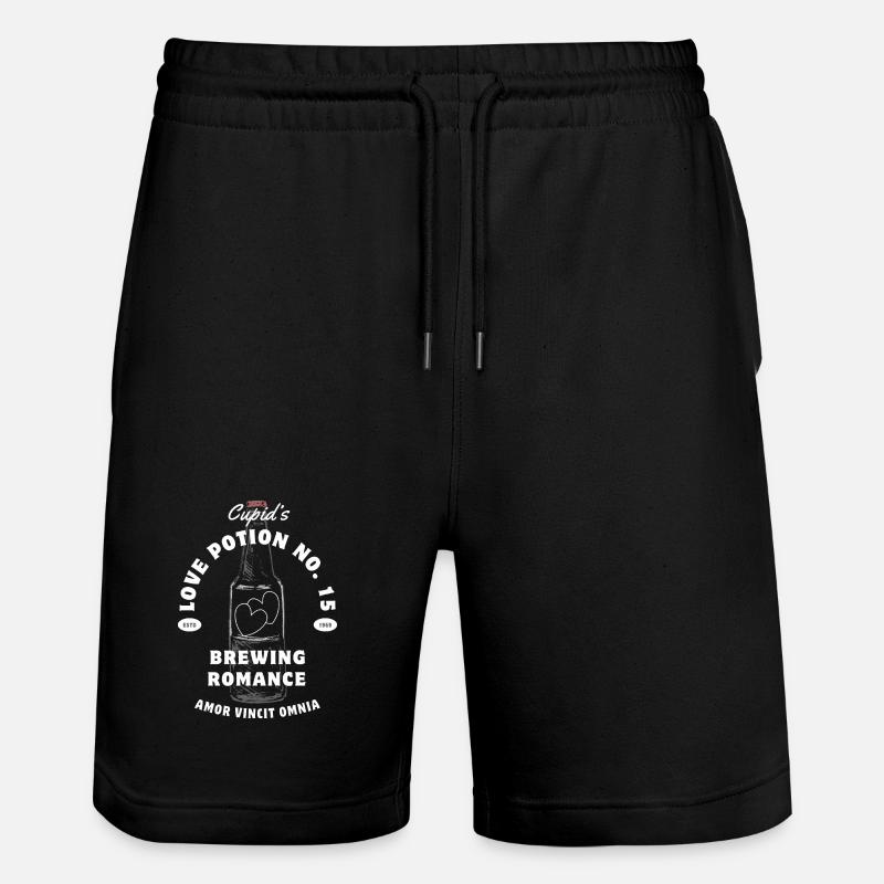 Cupid Potion No.15 Romance Brew - Stanley/Stella Trainer Unisex Organic Jogging Shorts - black