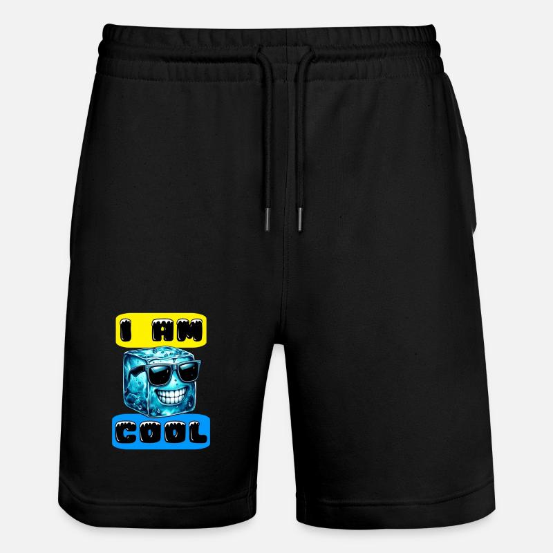 Glace - Short de jogging bio TRAINER Stanley/Stella unisexe - noir