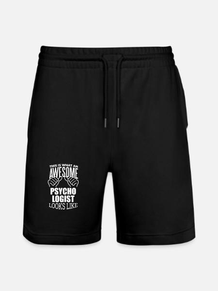 Psychologist Psychologist Psychologist - Stanley/Stella Trainer Unisex Organic Jogging Shorts - black