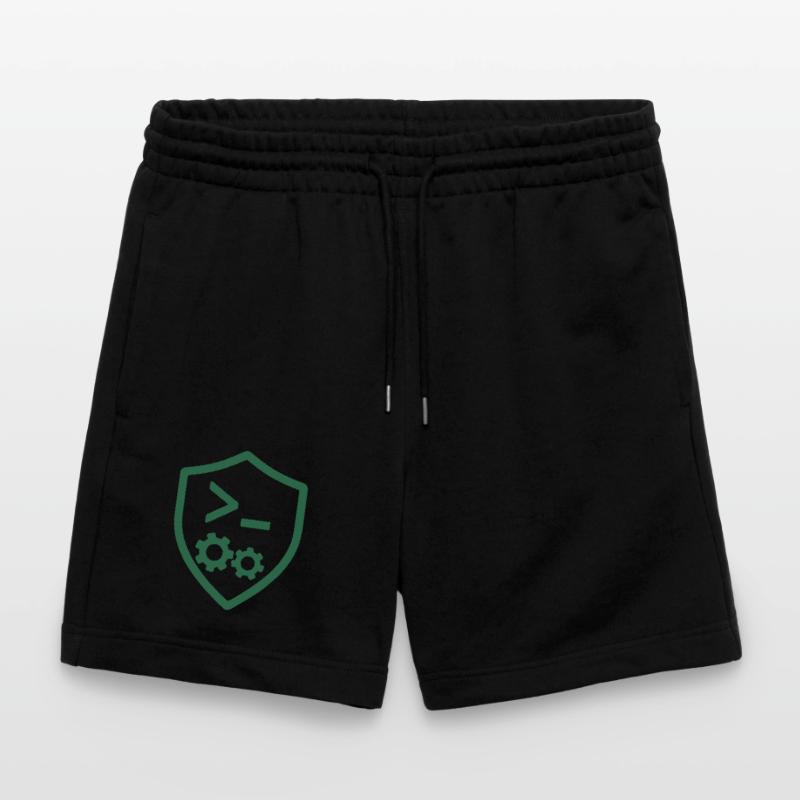 Bouclier de code avec engrenages Short de jogging bio TRAINER Stanley/Stella unisexe
