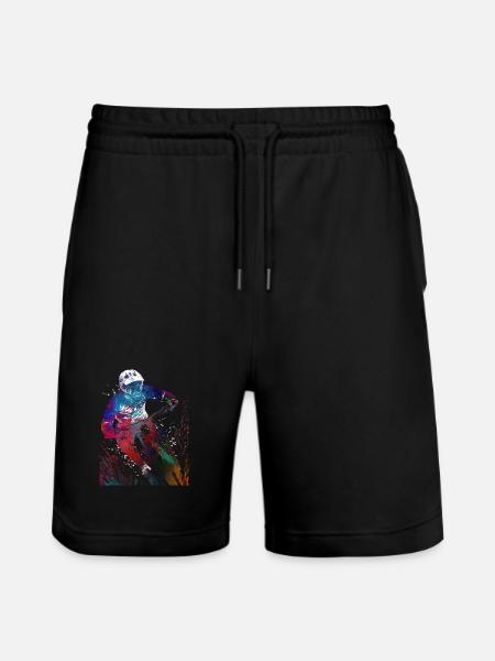 BMX Rider Sport #sport #bike - Stanley/Stella Trainer Unisex Organic Jogging Shorts - black