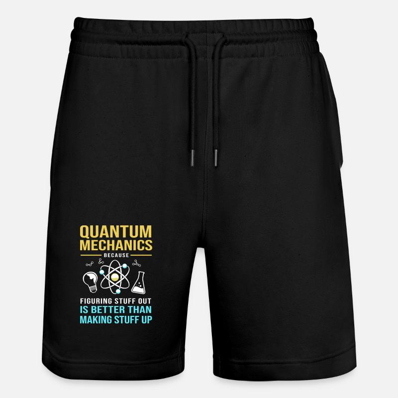 Physique quantique Mécanique quantique Saut quantique - Short de jogging bio TRAINER Stanley/Stella unisexe - noir