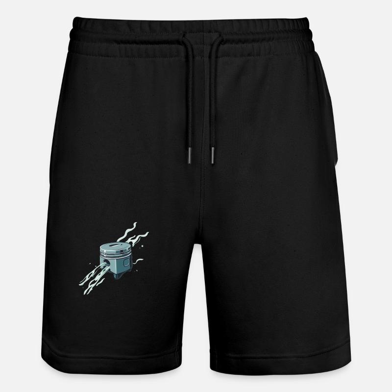 Flamme à piston - Short de jogging bio TRAINER Stanley/Stella unisexe - noir