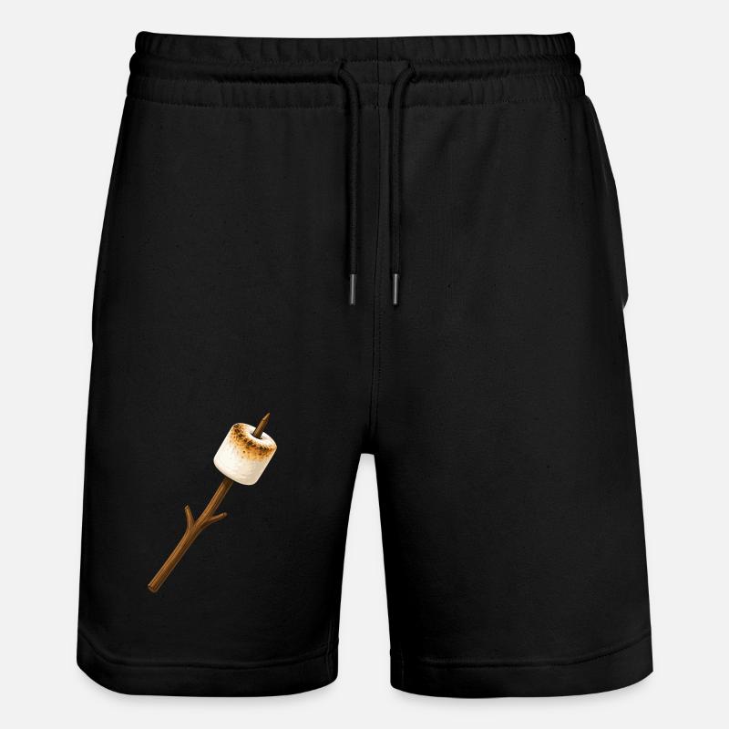 Guimauve rôtie sur un bâton - Short de jogging bio TRAINER Stanley/Stella unisexe - noir