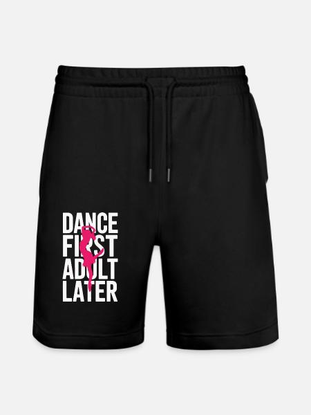 Dancing Dancers Dancing - Stanley/Stella Trainer Unisex Organic Jogging Shorts - black