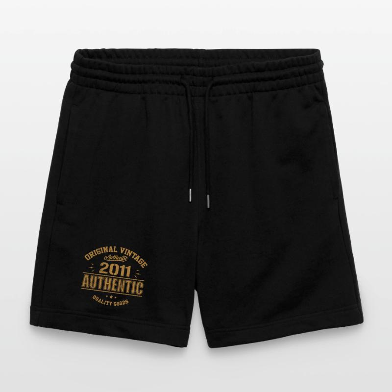 Authentisches 2011 Original Geburtstagsgeschenk 2011 Stanley/Stella Unisex Bio Joggingshorts Trainer 