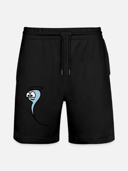 Good sperm - Stanley/Stella Trainer Unisex Organic Jogging Shorts - black