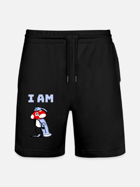 I am P! - Stanley/Stella Unisex Bio Joggingshorts Trainer - Schwarz