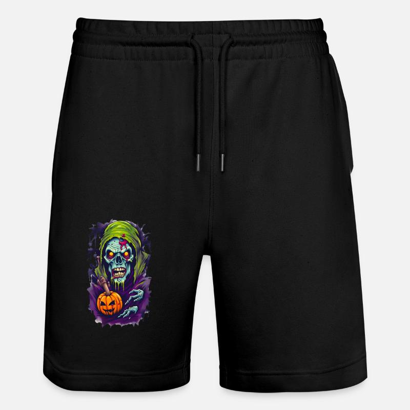 Halloween Horror Skull - Short de jogging bio TRAINER Stanley/Stella unisexe - noir