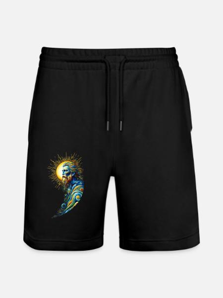 Dieu de Vincent van Gogh - Short de jogging bio TRAINER Stanley/Stella unisexe - noir