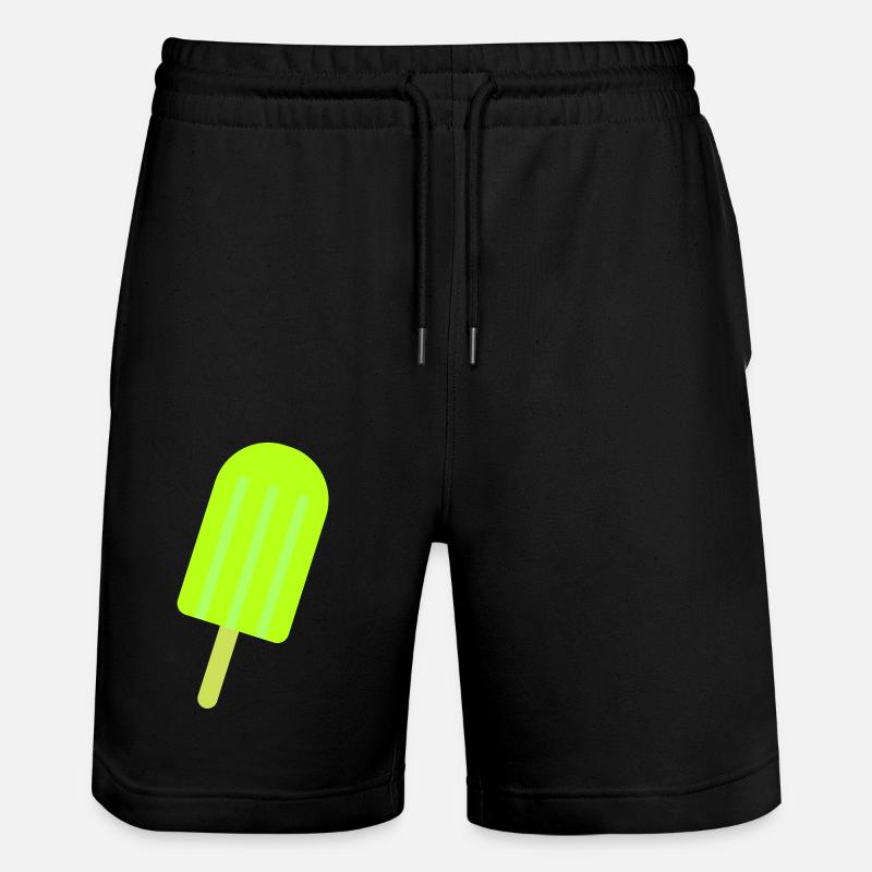 Crème glacée Crème glacée - Short de jogging bio TRAINER Stanley/Stella unisexe - noir
